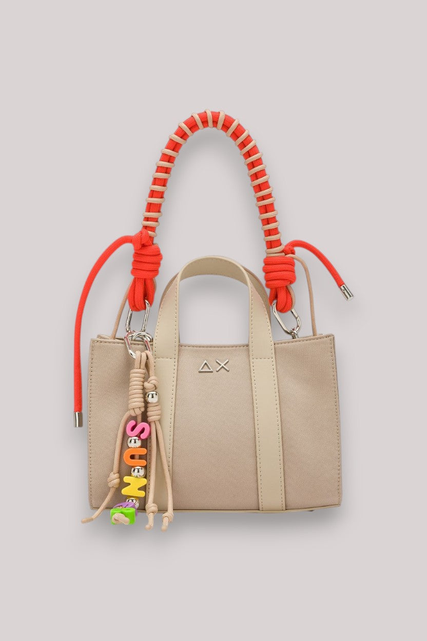 BORSA DONNA MINI BAG EVERYDAY SABBIA - Linassi