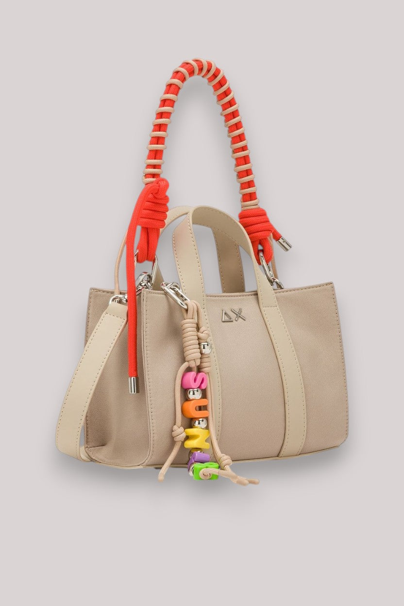 BORSA DONNA MINI BAG EVERYDAY SABBIA - Linassi