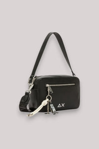 BORSA DONNA SAPONETTA BAG PREMIUM NERO - Linassi