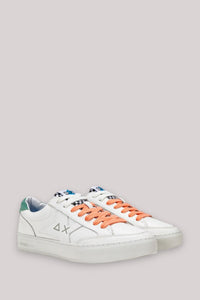 SCARPE UOMO SNEAKERS BIANCO VERDE SALVIA - SKATE Z32125 00184