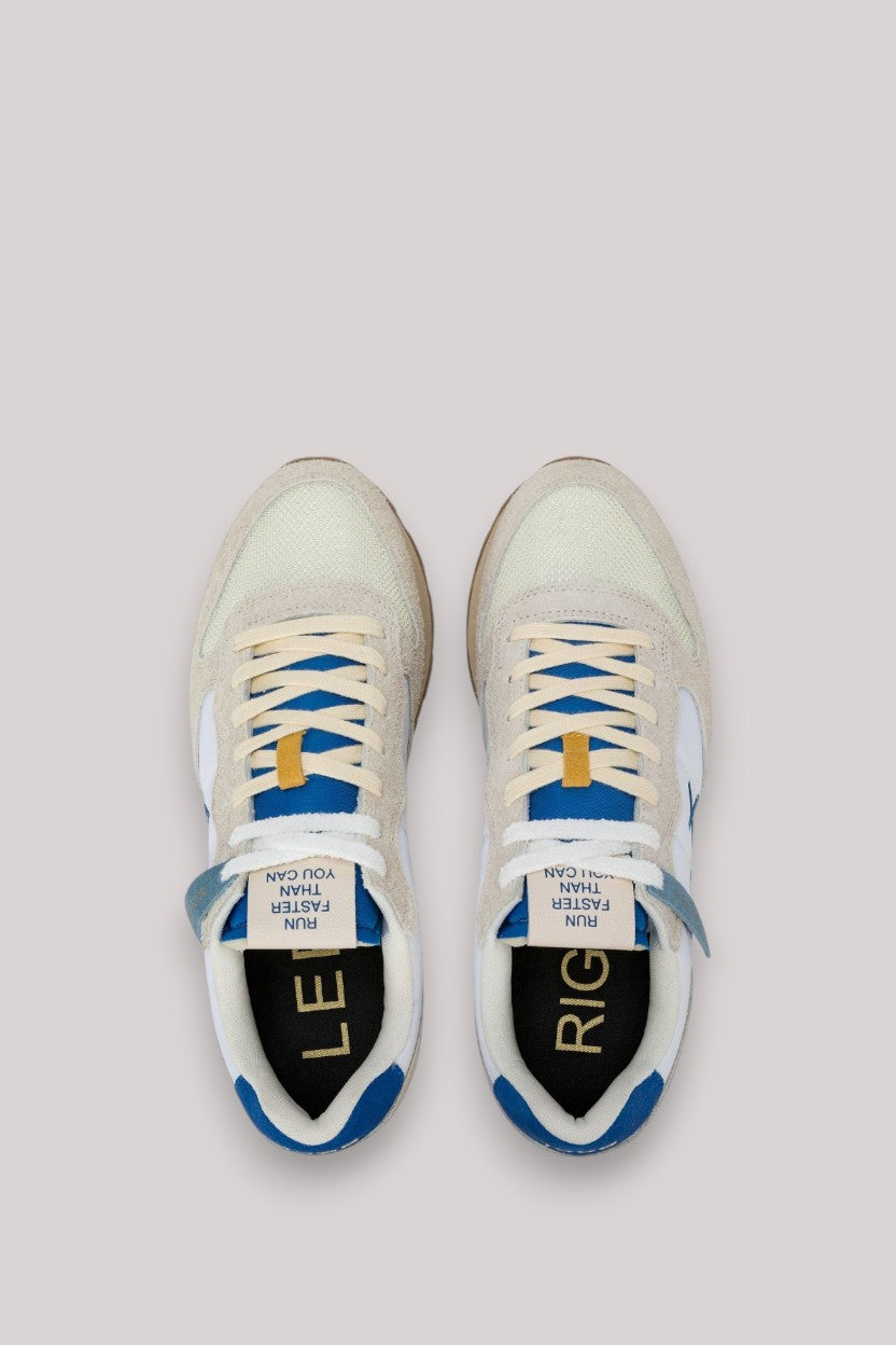 SCARPE UOMO TOM VINTAGE BIANCO PANNA/ROYAL - Linassi