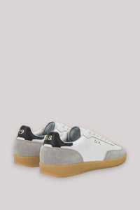SCARPE UOMO CALIFORNIA SUN LEATHER BIANCO GRIGIO CHIARO - Linassi