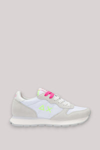 SCARPE DONNA ALLY SOLID BIANCO FUXIA FLUO - Linassi