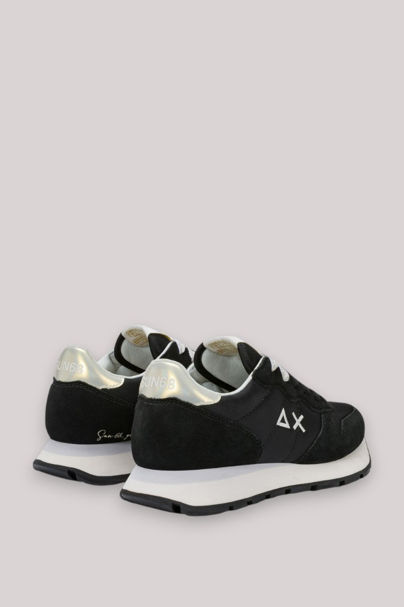 SCARPE DONNA ALLY GOLD SILVER NERO - Linassi