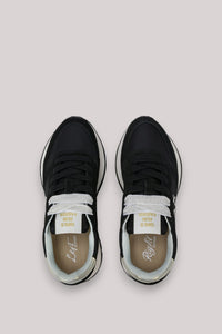 SCARPE DONNA ALLY GOLD SILVER NERO - Linassi