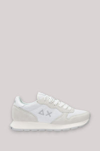 SCARPE DONNA ALLY GLITTER TEXTILE BIANCO - Linassi