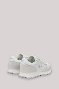 SCARPE DONNA ALLY GLITTER TEXTILE BIANCO - Linassi