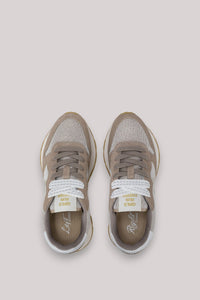 SCARPE DONNA ALLY GLITTER TEXTILE STONE - Linassi