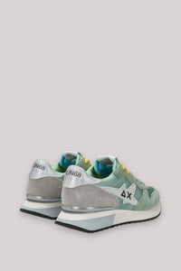 SCARPE DONNA STARGIRL GLITTER LOGO VERDE SALVIA - Linassi