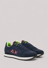 SCARPE UOMO TOM FLUO NAVY BLUE