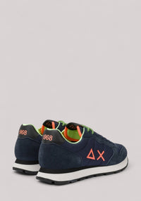 SCARPE UOMO TOM FLUO NAVY BLUE