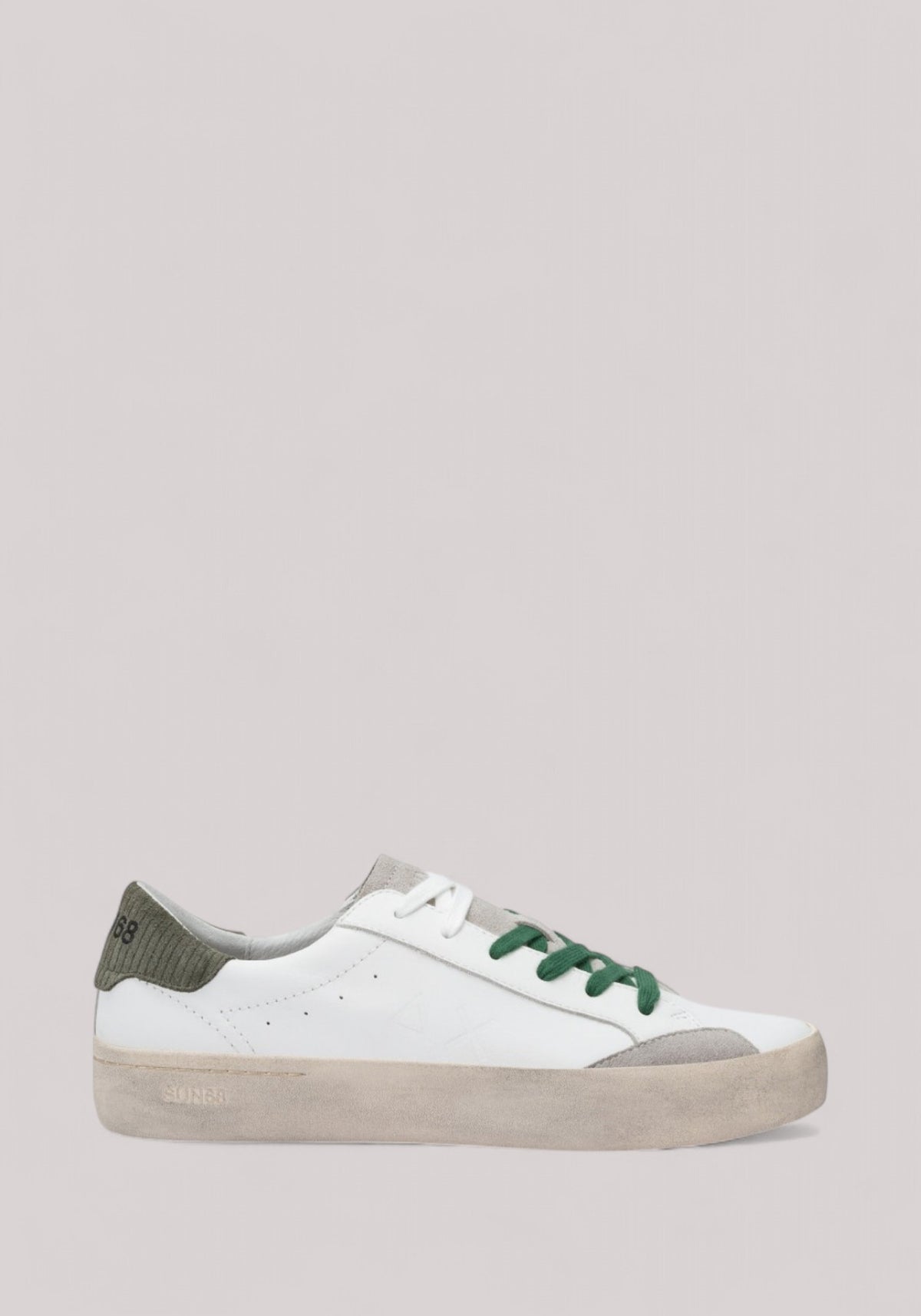 SCARPE UOMO STREET LEATHER MILITARE SCURO - Linassi
