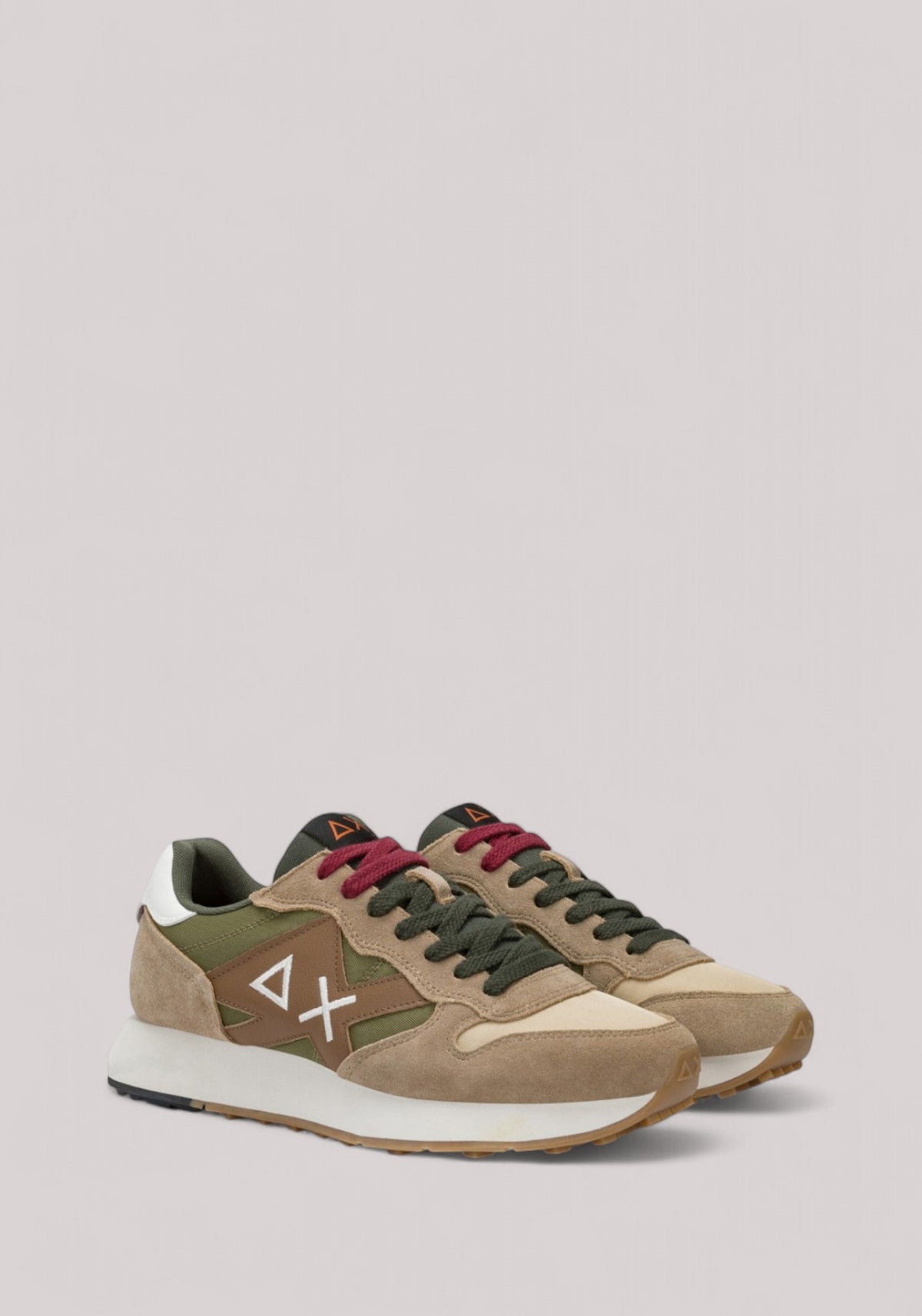 SCARPE UOMO JAKI BICOLOR BEIGE SCURO - Linassi