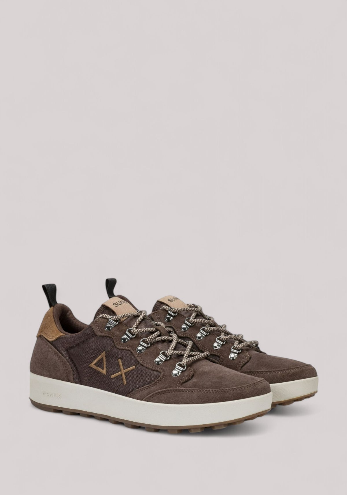 SCARPE UOMO GENIUS SOLID MARRONE