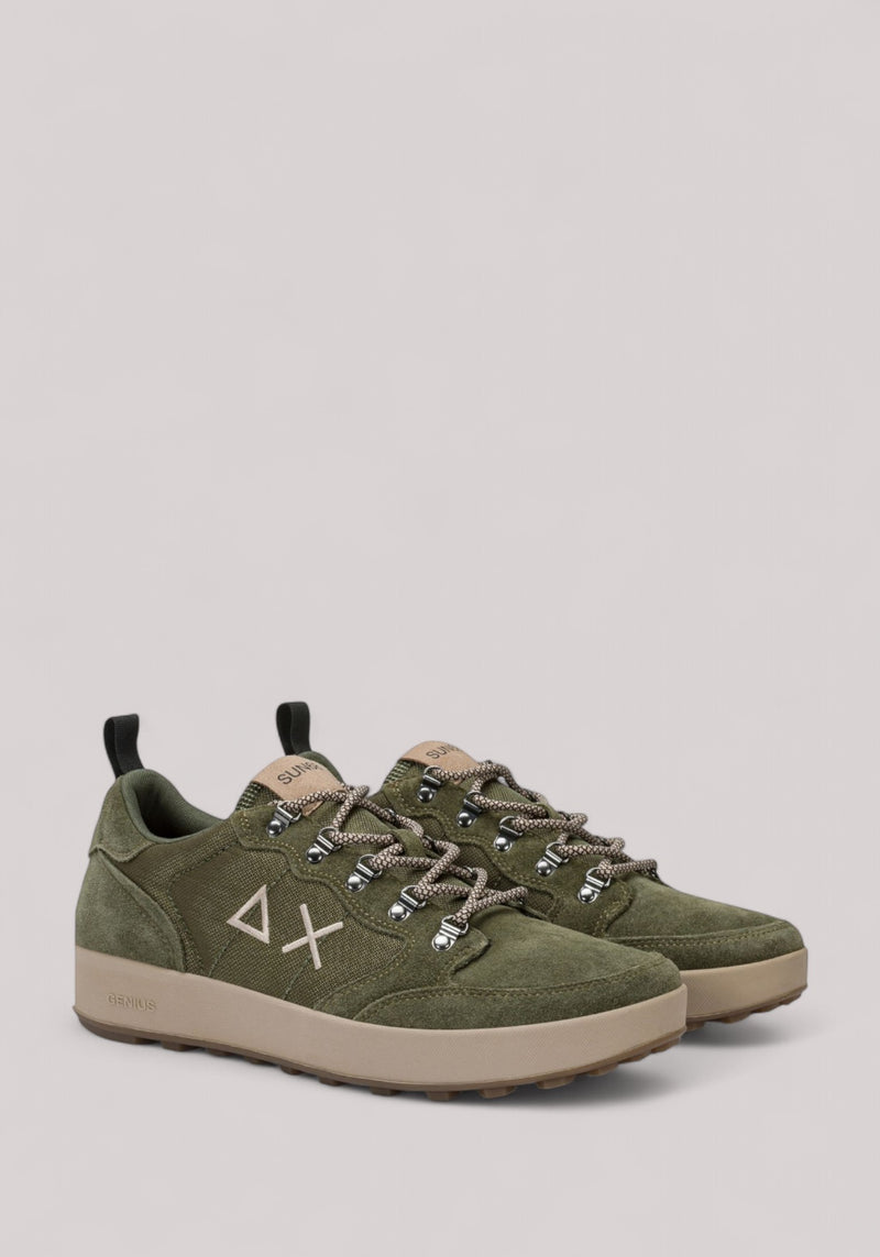 SCARPE UOMO GENIUS SOLID MILITARE SCURO