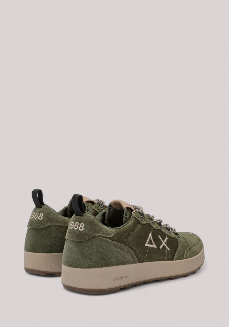 SCARPE UOMO GENIUS SOLID MILITARE SCURO
