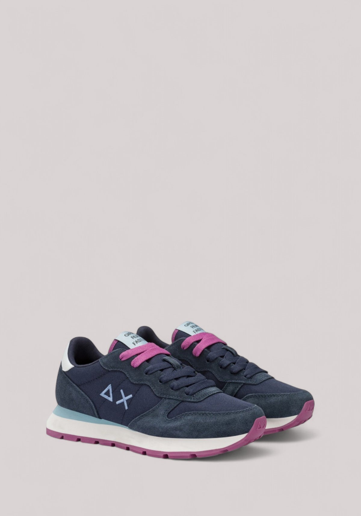 SCARPE DONNA ALLY SOLID NAVY BLUE - Linassi