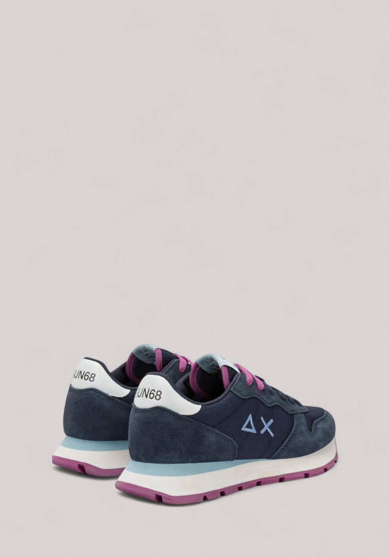 SCARPE DONNA ALLY SOLID NAVY BLUE - Linassi
