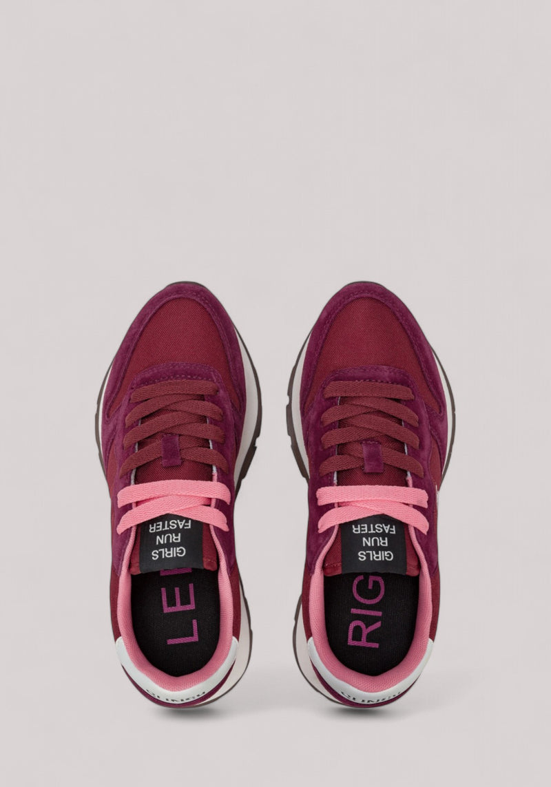 SCARPE DONNA ALLY SOLID BORDEAUX - Linassi
