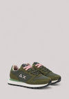 SCARPE DONNA ALLY SOLID MILITARE SCURO - Linassi