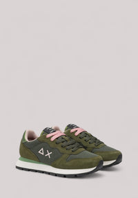 SCARPE DONNA ALLY SOLID MILITARE SCURO - Linassi