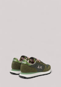 SCARPE DONNA ALLY SOLID MILITARE SCURO - Linassi