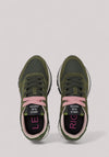 SCARPE DONNA ALLY SOLID MILITARE SCURO - Linassi