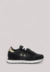 SCARPE DONNA ALLY GOLD SILVER NERO - Linassi