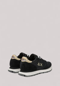 SCARPE DONNA ALLY GOLD SILVER NERO - Linassi