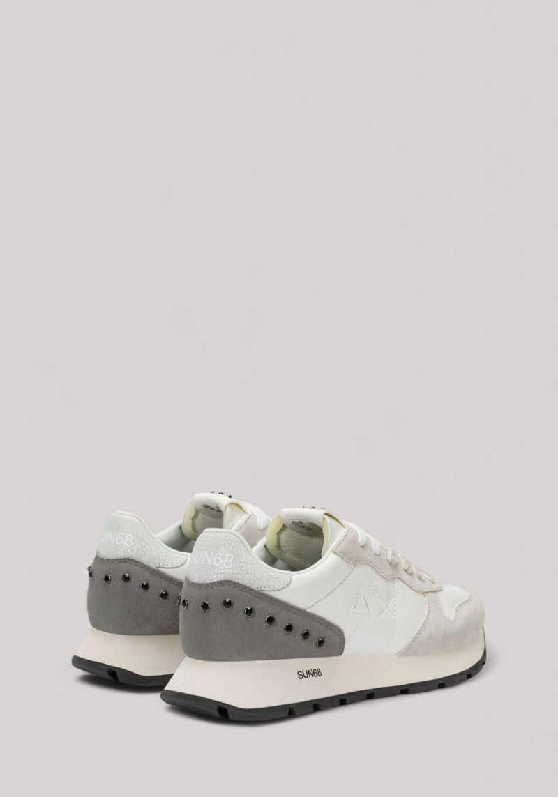 SCARPE DONNA ALLY STUDS BIANCO PANNA