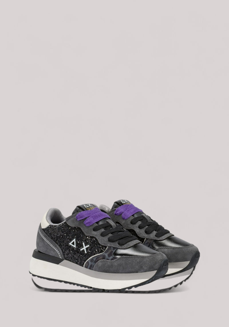 SCARPE DONNA BIG ALLY GLITTER NERO