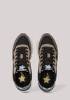 SCARPE DONNA BIG STARGIRL MIX MATERIAL NERO