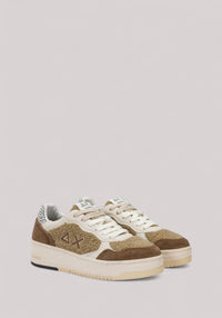 SCARPE DONNA BASKET LOVE LADY TEDDY BEIGE