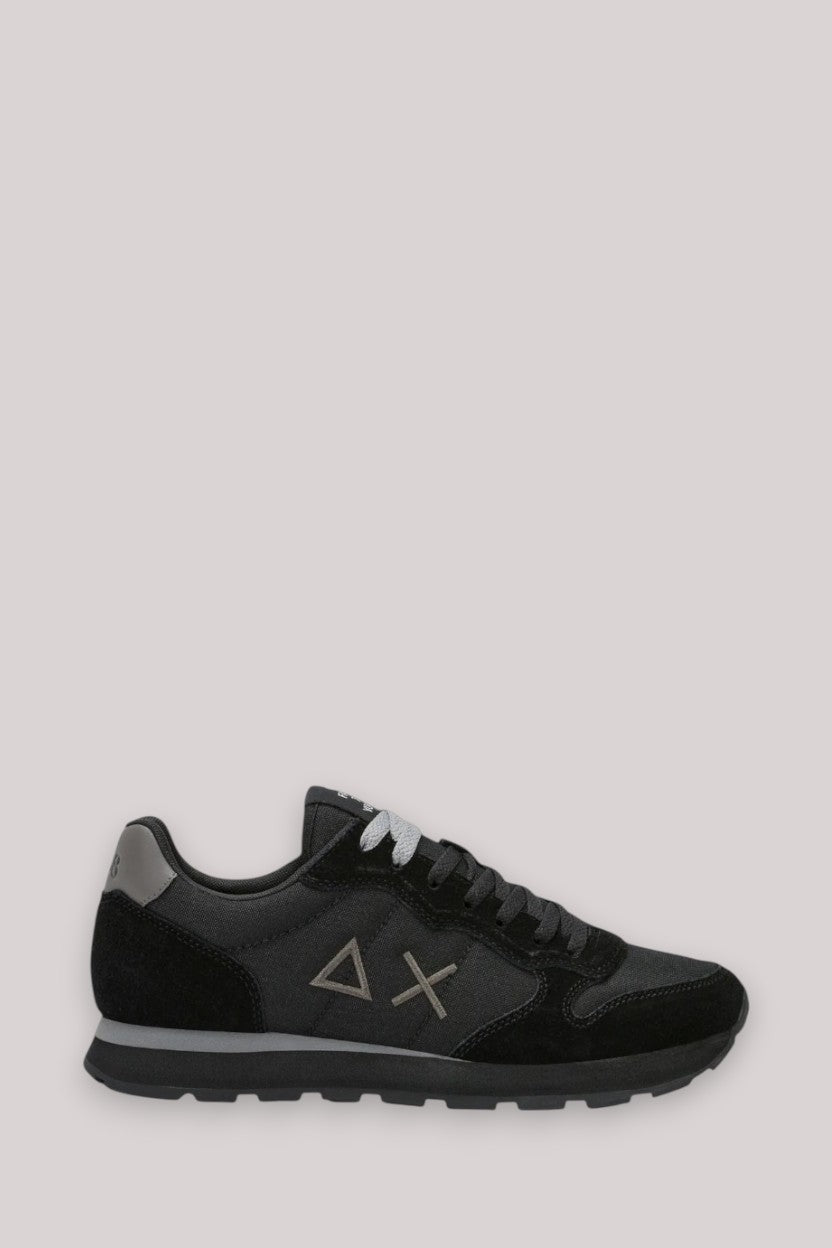 SCARPE UOMO TOM SOLID NERO GRIGIO SCURO