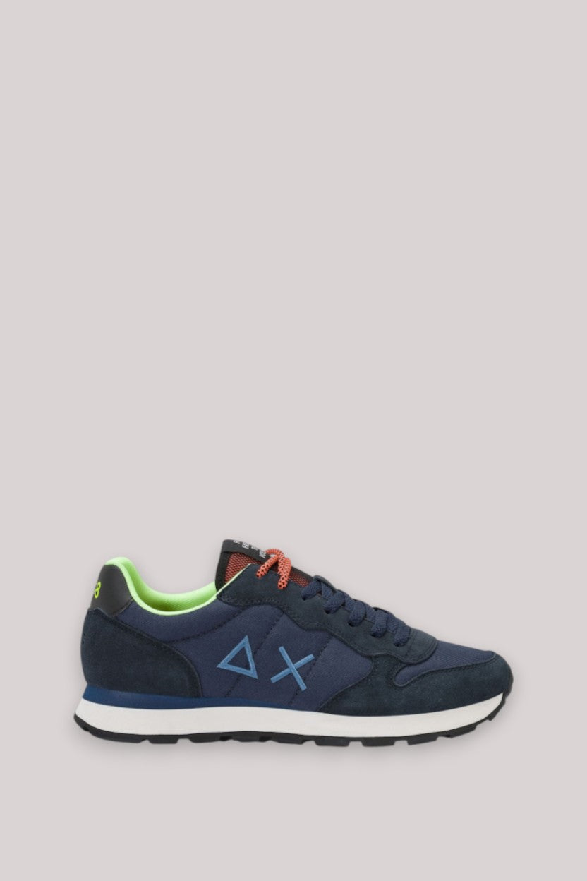 SCARPE UOMO TOM FLUO NAVY BLUE