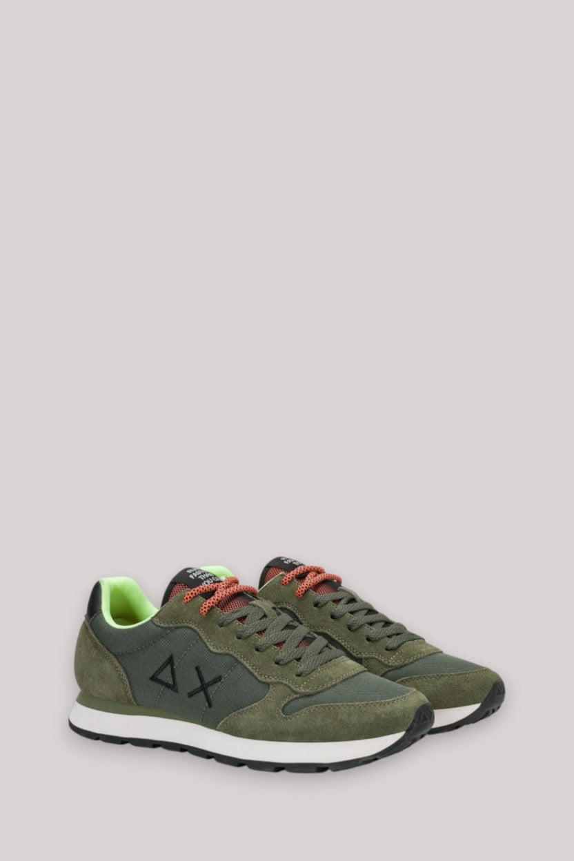 SCARPE UOMO TOM FLUO MILITARE SCURO
