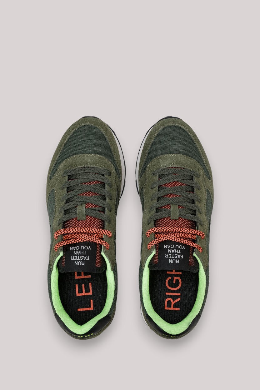SCARPE UOMO TOM FLUO MILITARE SCURO