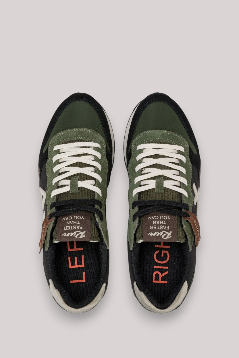 SCARPE UOMO TOM WINTER STYLE MILITARE SCURO