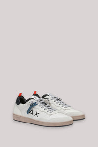 SCARPE UOMO URBAN BASKET BIANCO PANNA/NERO