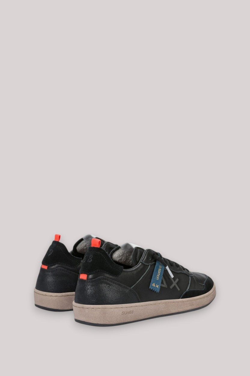 SCARPE UOMO URBAN BASKET NERO
