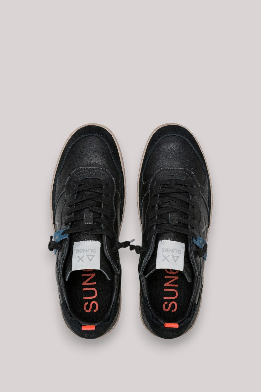 SCARPE UOMO URBAN BASKET NERO