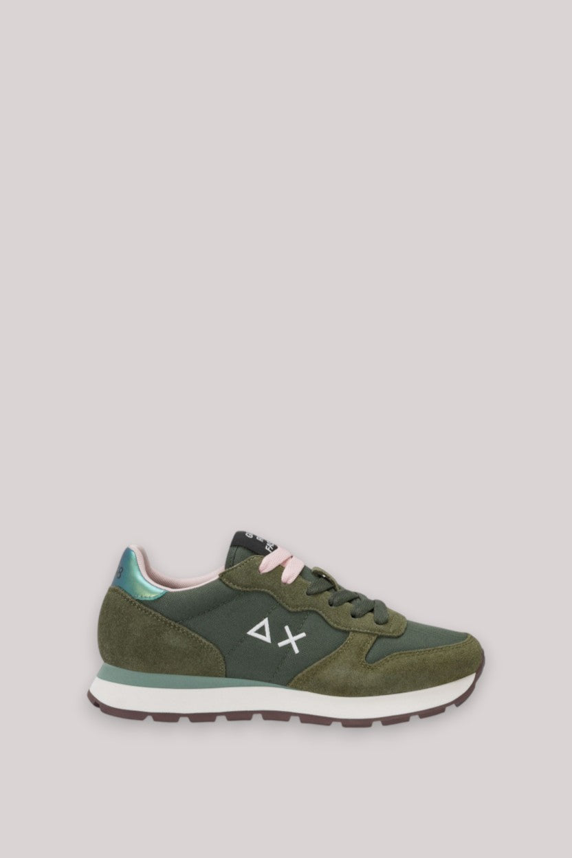 SCARPE DONNA ALLY SOLID MILITARE SCURO
