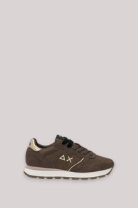 SCARPE DONNA ALLY SILVER GOLD MARRONE