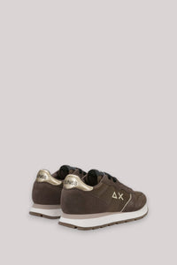 SCARPE DONNA ALLY SILVER GOLD MARRONE