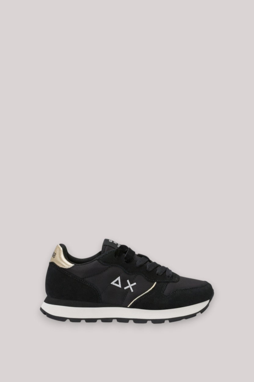 SCARPE DONNA ALLY SILVER GOLD NERO