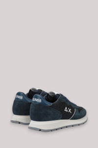 SCARPE DONNA ALLY GLITTER TEXTILE NAVY BLUE