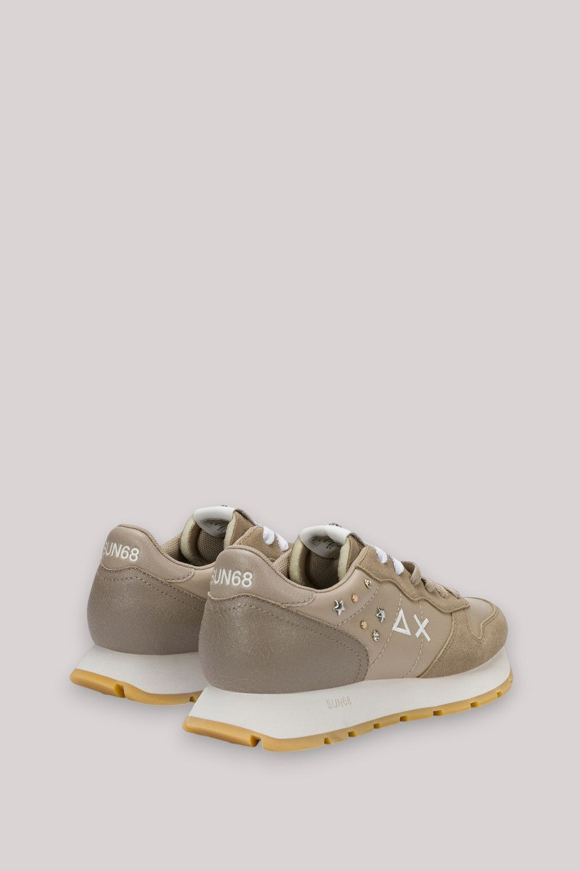 SCARPE DONNA ALLY STUDS BEIGE SCURO - Linassi