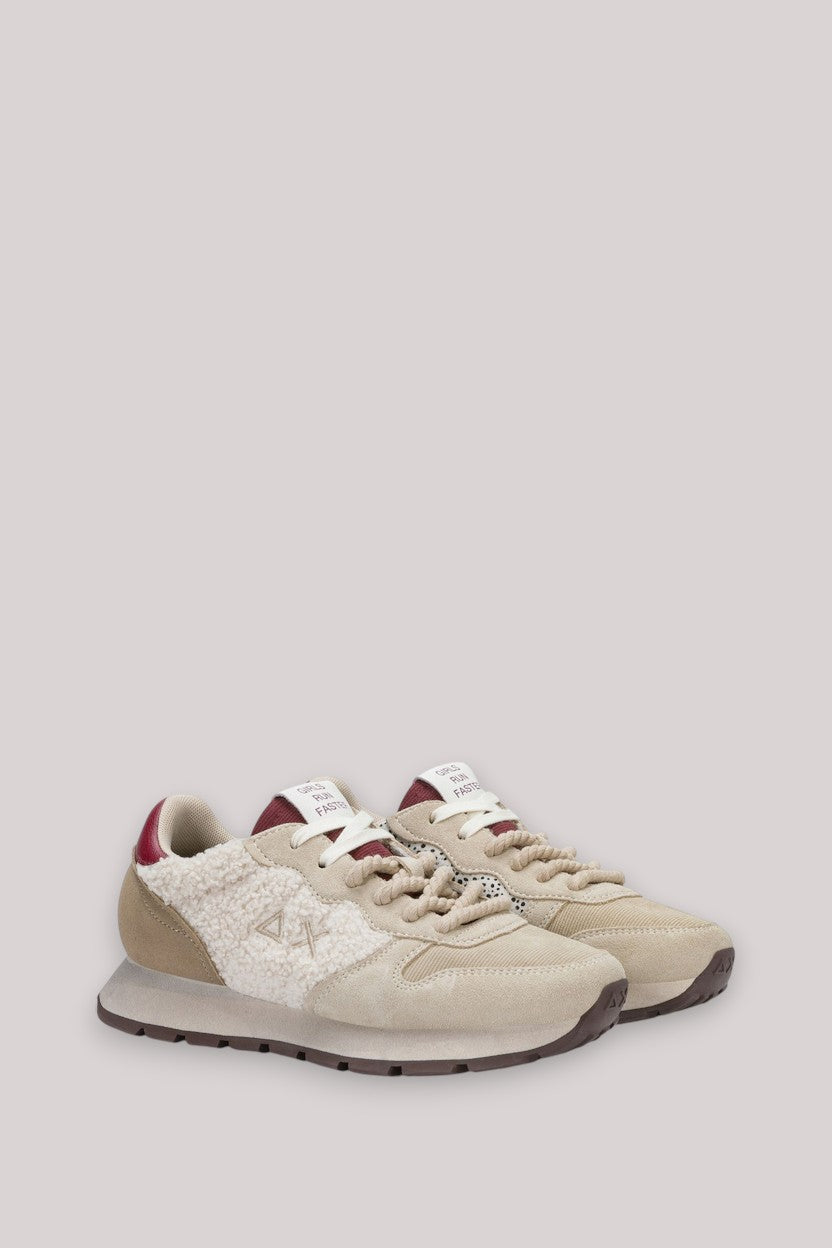 SCARPE DONNA ALLY WINTER BIANCO PANNA - Linassi