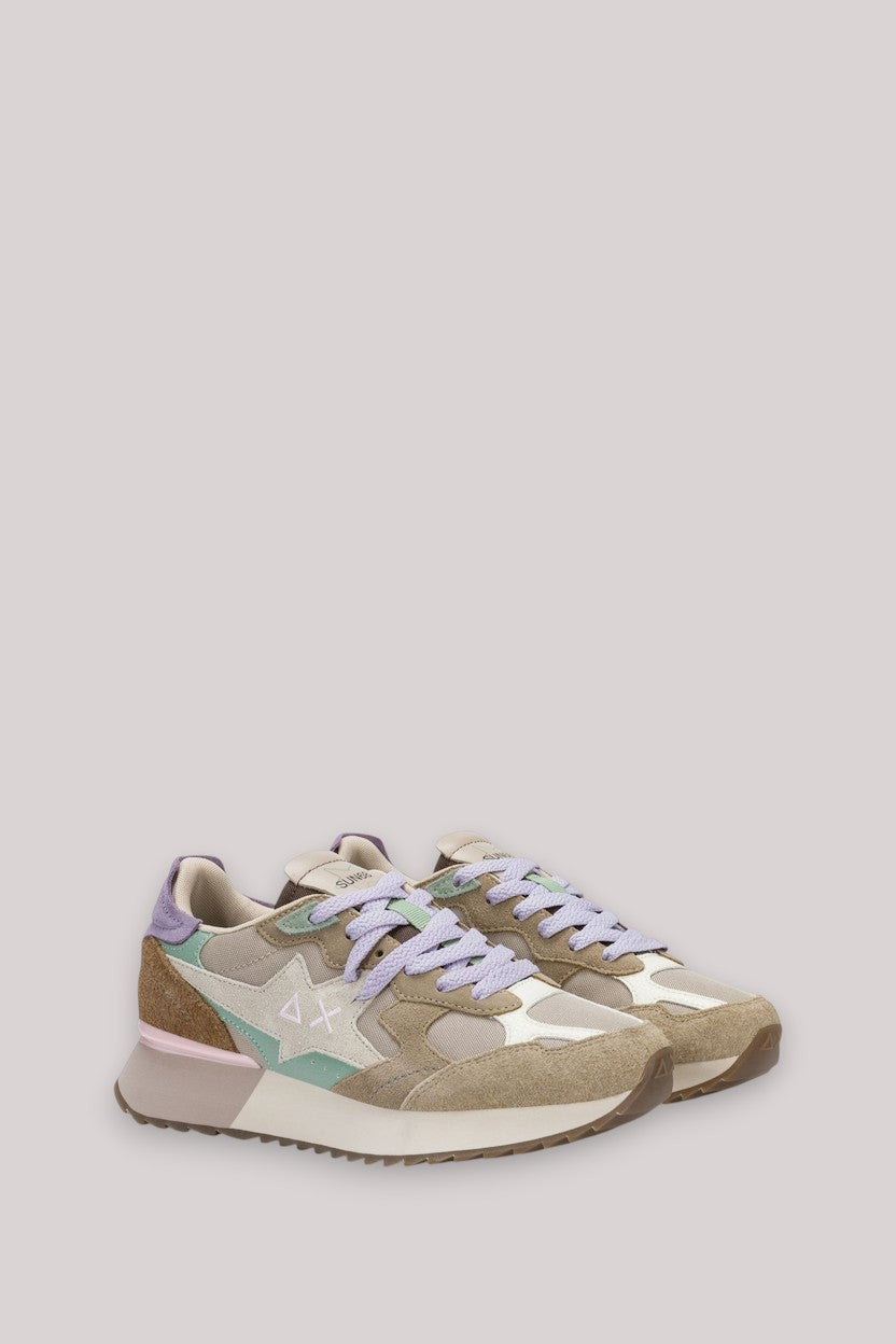 SCARPE DONNA STARGIRL MULTICOLOR BEIGE SCURO - Linassi