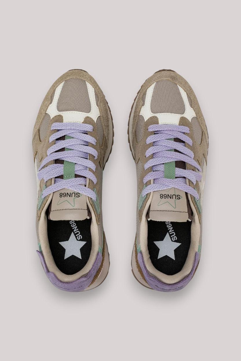 SCARPE DONNA STARGIRL MULTICOLOR BEIGE SCURO - Linassi